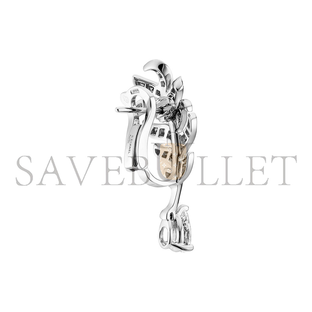 Ch*el plume de Ch*el earrings j10816